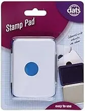 Ink Pad Inkpad Rubber Stamp Finger Print Craft Office Home Blue Mail