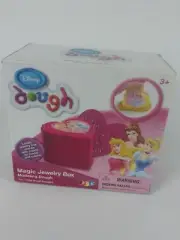 Disney Princess Magic Jewelry Box Modeling Dough New/Open Box Crafty Dough Craft