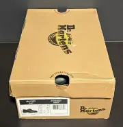 Dr Martens 1461 Bex Zip Black Smooth Leather Shoes Women’s Size 6 - Men's 5 NEW