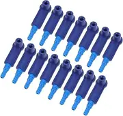 15pcs Brake Oil Pipe Brake Fluid Changer Parts Brake Fluid Connector Brake Bleeder Adapter Brake Fluid Bleeder Kit Brake Oil Changer Break Bleeder Kit