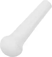 MUCKLILY Ceramic Garlic Mincer Manual Garlic Tool Mini Pestle for Small Kitchen Supply