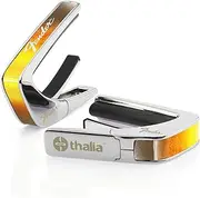 Thalia Guitar Capo - Fender Officially Licensed w/Fender Specific Fret Pads (Sunburst w/White Perine Logo)
