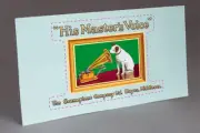 HMV 102 PORTABLE GRAMOPHONE PHONOGRAPH PRE CUT WATER SLIDE DECAL