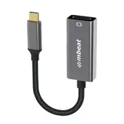 MBeat MB-XAD-CHDM video cable adapter 0,15 m HDMI Type A (Standard) USB Type-C Grey