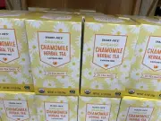 2 Boxes Trader Joe's Organic Chamomile Herbal Tea Box Caffeine Free