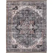 Zarina Motif Slate Rug