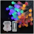 Globe String Lights, 16.5FT Total 33FT 100LED Fairy Lights with Remote-Batter...