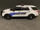 Cape Cod Community College, MA Police 1:24 Scale Ford Explorer Die-Cast Replica