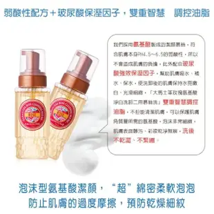 【雅聞倍優BIOCHEM】大馬士革玫瑰氨基酸淨白洗卸二用慕絲 4入組(250ml)