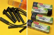IgnItion lead set + spark plugs for Subaru SF FORESTER 2.0L 00-02 EJ202 2 Yr Wty