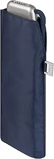 doppler Carbon Steel Slim Plain Pocket Umbrella - Handy Format - Feather-Light - 22 cm, navy, 88, Super mini umbrella with hand opener
