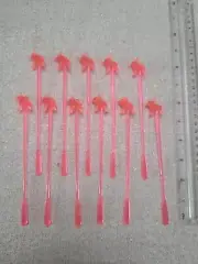 Pink Elephant Drink Stir Sticks Set Of 11