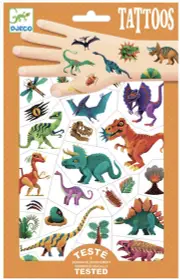 Djeco Dino Club Tattoos