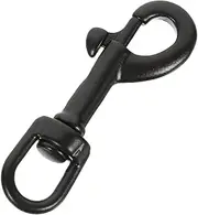Single-Ended Snap Hook Diving Tackle Stainless Steel Swivel Bolt Snap Underwater Hook Secure Attachment