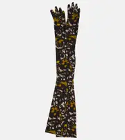 [Dries Van Noten] Dries Van Noten Printed gloves S multicoloured
