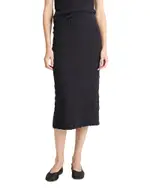 Vince Smocked Midi Skirt