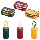 Wheat Straw Material Lunch Box Leak Proof Food Container Bento Storage