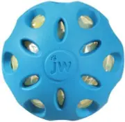 JW Pet Crackle Heads Ball Crunchy Noise Chew Fetch Toy for Large