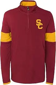 University of Southern California Authentic Apparel NCAA mens University of Southern California Field Quarter Zip Pullover