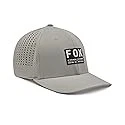 Fox Racing Men's Non Stop Tech Flexfit Hat, Light Grey, Large/X-Large Color LIGH