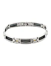 [Cudworth] Steel Cable Wire Bracelet in Gold