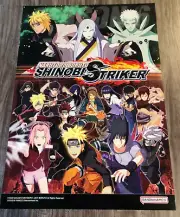 Naruto X Boruto SHINOBI STRIKER NYCC Comic Con EXCLUSIVE POSTER Bandai Anime