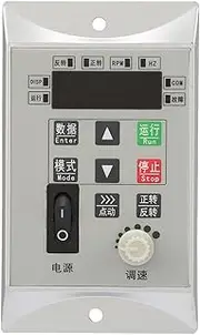 Gearwell VFD Inverter, 0.75KW 1HP Variable Frequency Drive Single Phase, CNC Motor Drive Controller, Single Phase VFD Inverter for AC Motor Control