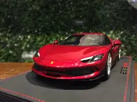 在飛比找Yahoo!奇摩拍賣優惠-1/18 BBR Ferrari 296 GTB Rosso
