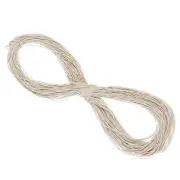 109 Yards Elastic Cord Heavy Stretch String Rope 1.5mm Beige