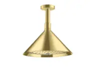 Hansgrohe head shower Axor Front 26022950 Brushed Brass