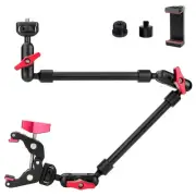 Super Camera Clamp Mount with Adjustable Magic Arm 22in Camera Mount Clamp A