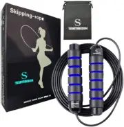 S SYMBOLIK Tangle-Free Skipping Rope - Easy Fitness jumping rope, speed rope ...