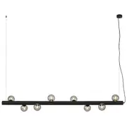 Modern Kitchen Bench Lights Henry Pendants Black Smoke Modern Contemporary Dining Table Lighting