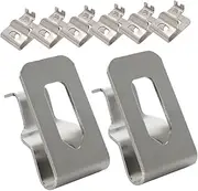 HOMSFOU Ergonomic Tool Belt Buckle Clip Hooks 20v Power Tool Holder Belt Clip for Key and Tools