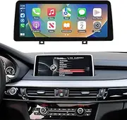 NINETOM 12.3 inch Touchscreen Wireless CarPlay Android Auto Multimedia Car Radio Receiver Compatible with BMW X5 X6 Series with NBT System, F15/F16/F85/F86 (2014-2016)