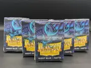 1x Dragon Shield 60 Count Japanese Size Mini Matte Card Sleeves Matte Night Blue