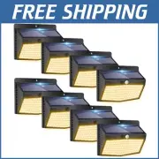 Solar Powered Motion Sensor Lights with 3 Modes – Perfect for Gardens and Decks