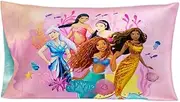 Franco The Little Mermaid Live Action Kids Beauty Silky Satin Standard Pillowcase Cover 20x30 for Hair and Skin, (Official Licensed Product)