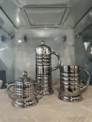 STOVE TOP STAINLESS STEEL PERCOLATOR MILLENIUM 4 CUP INNOXPRAN MADE IN ITALY