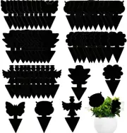 50 Pcs Plant Fly Stickers, Fruit Fly Sticky Trap, Sticky Fruit Fly and Plant Gna