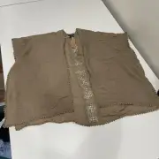 Steve Madden Shawl Cardigan Light Tan OSFM