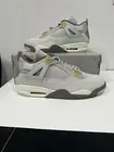 Air Jordan Men's 4 Retro Se Photon Dust Sneakers Shoes size 17