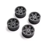 Axial AXI40006 1.0 Ford Bronco Black Wheel (4) SCX24
