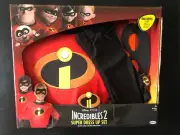 Incredibles 2 Super Dress up Set - New Jakks (2018) Fits Sizes 4-6X Free Ship