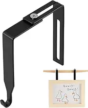 Over The Door Hook | Adjustable Cubicle Hanger Door Hooks,Reusable Desk Storage Hangers for Hats, Scarves, Silk Scarves, Potted Plants, Keys, Umbrellas Hoffti