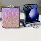 Shockproof Slim Folding Case For Samsung Galaxy Z Flip6 5 4 3 Ring Holder Cover