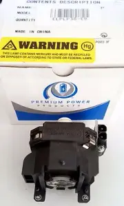 NEW PREMIUM POWER ELPLP38 Projector Lamp for Epson EMP Projector Models