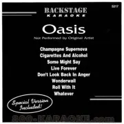 BACKSTAGE KARAOKE CD+G BS5217 CDG OASIS SONGS 8 VOCALS 8 INSTRUMENTAL cdg