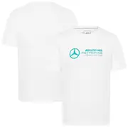 Mercedes AMG Petronas F1 Logo T-Shirt - White