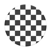 POPSOCKET - POPSOCKETS - Checker Black - SWAPPABLE Top - ORIGINAL POPGRIP